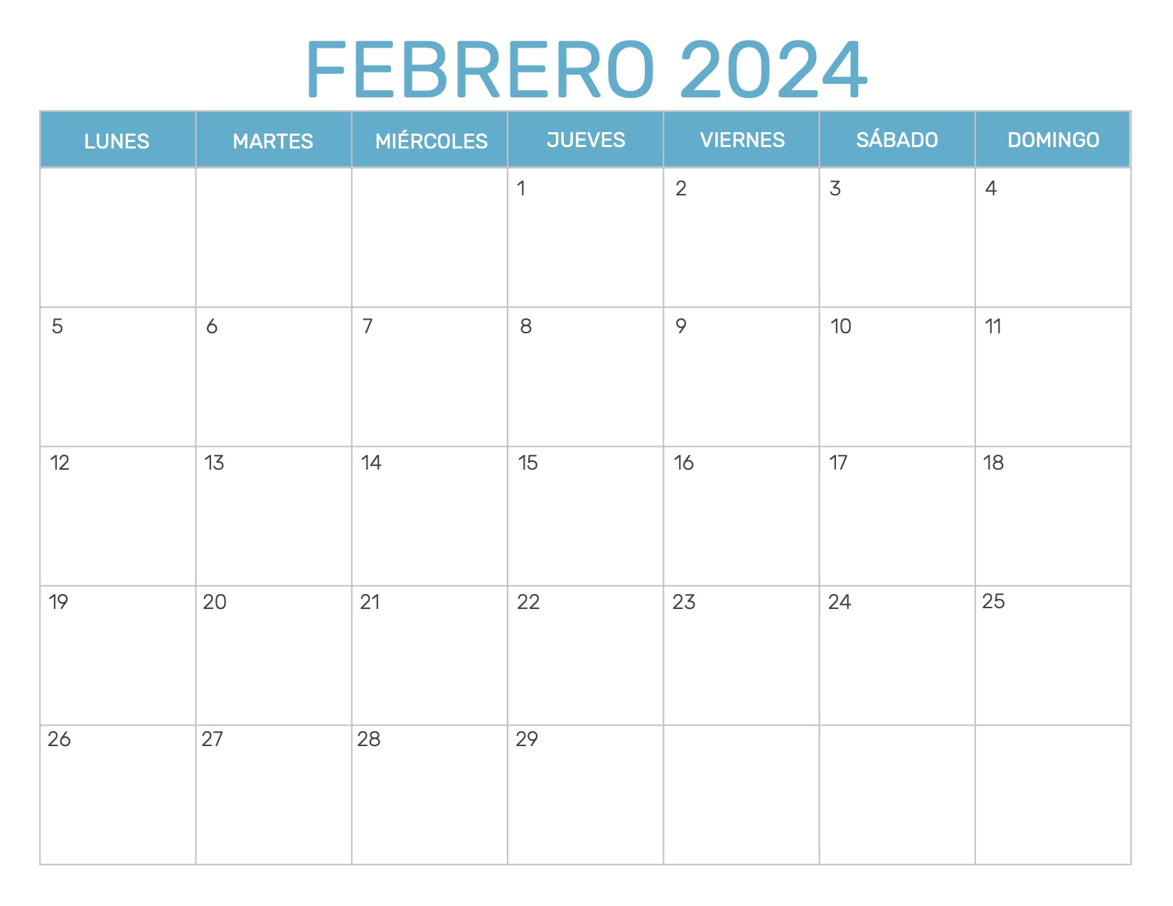 Chequeo Febrero