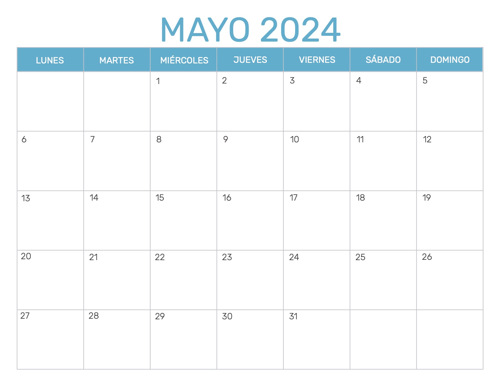 Chequeo Mayo
