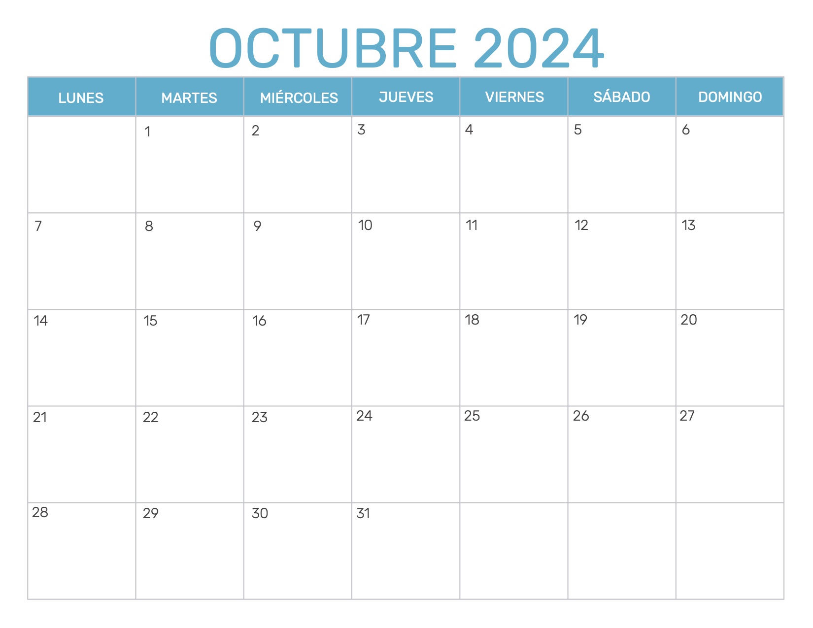 Chequeo Octubre