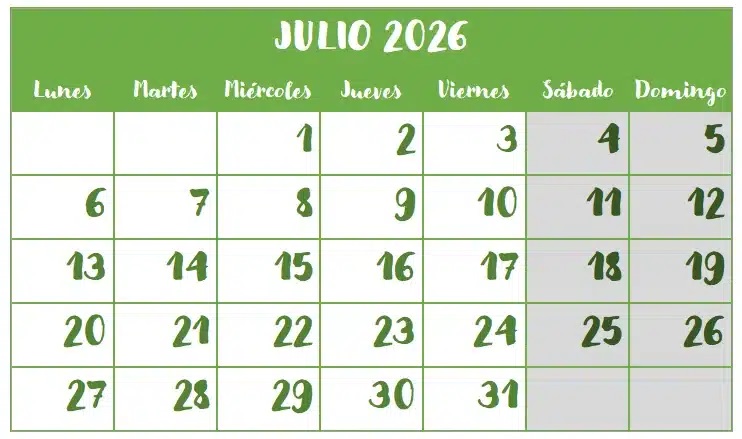 Chequeo Julio